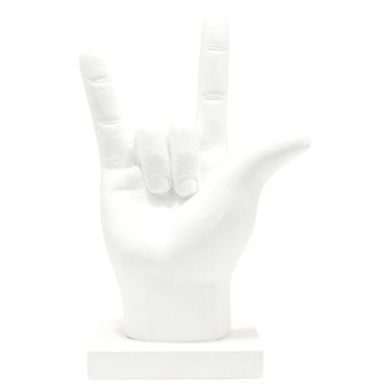 Hand Tabletop Sculpture (568386) - White