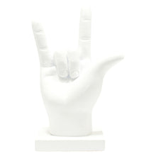 Load image into Gallery viewer, Hand Tabletop Sculpture (568386) - White
