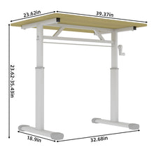 Load image into Gallery viewer, Adjustable Home Office Desk

