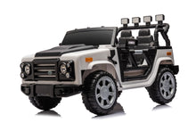 Load image into Gallery viewer, 12V7A 30W*2 Four-Wheel Drive Seat One Button Start, Forward And Backward, High And Low Speed, Music, Front Light, Power Display, Two Doors Can Open, 2.4G R / C, Seat Belt Four Wheel Absorber
