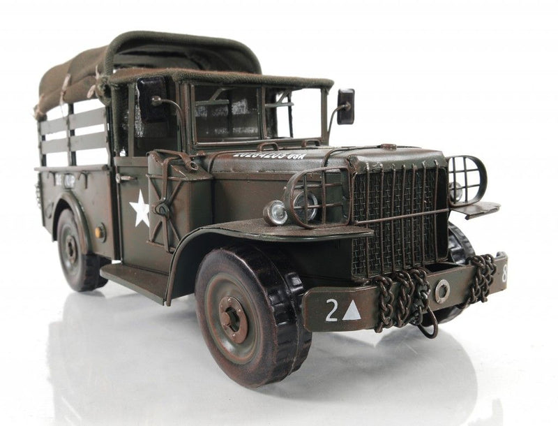 Hand Painted Model Car - Green