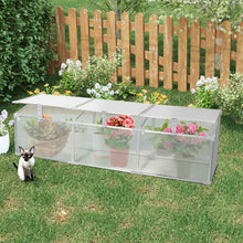 Load image into Gallery viewer, Polycarbonate Greenhouse For Outdoors In Winter - Silver

