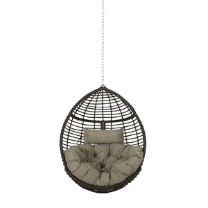Morris Teardrop - Hanging Chair With Chain And Water Resistant Cushions