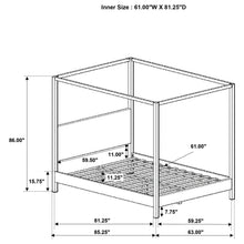 Load image into Gallery viewer, Mellie - Canopy Bed
