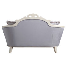 Load image into Gallery viewer, Galelvith - Loveseat With 4 Pillows - Gray Fabric
