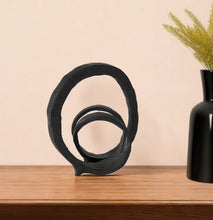 Load image into Gallery viewer, Fabric Tabletop Sculpture - Black
