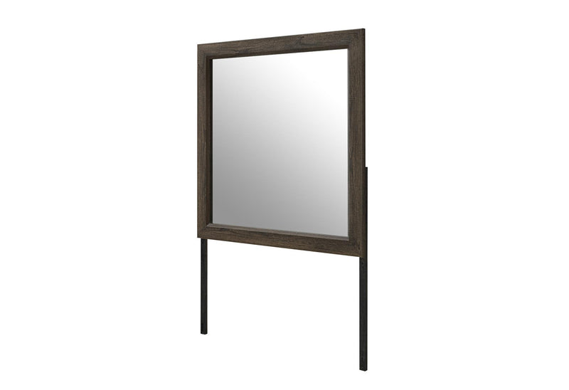 Wood Dresser Mount Framed (766545) - Dark Brown