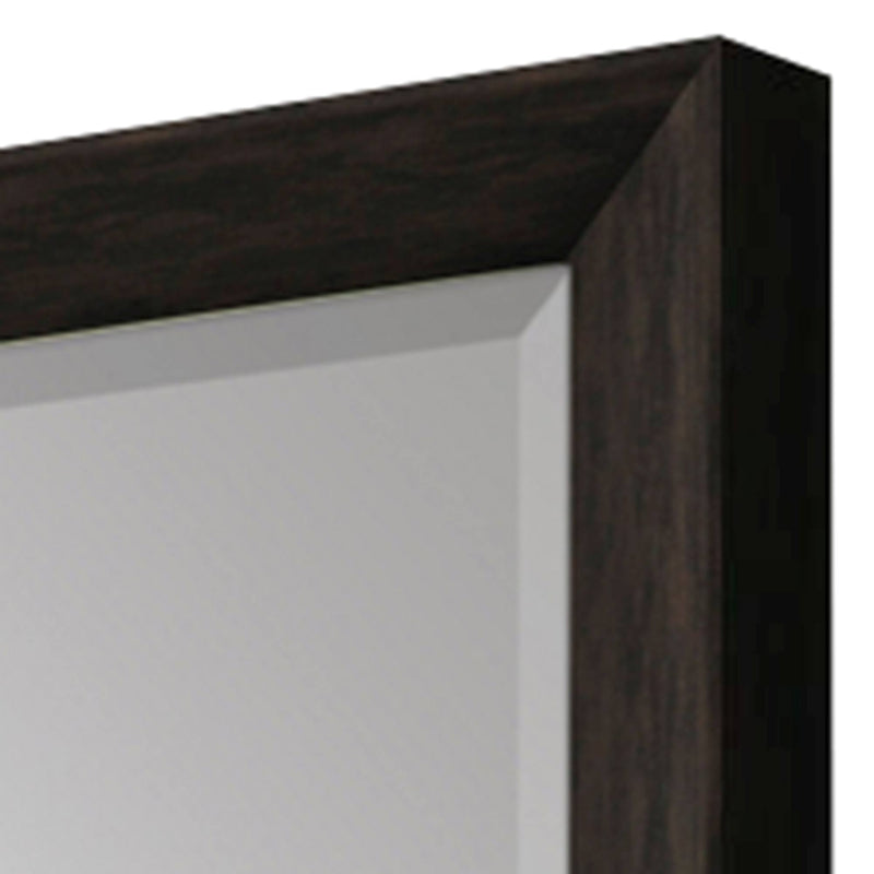 40" Accent Mirror - Dark Brown