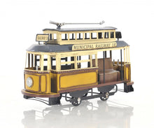 Load image into Gallery viewer, Railway Cable Car Sculpture - Yellow / Black
