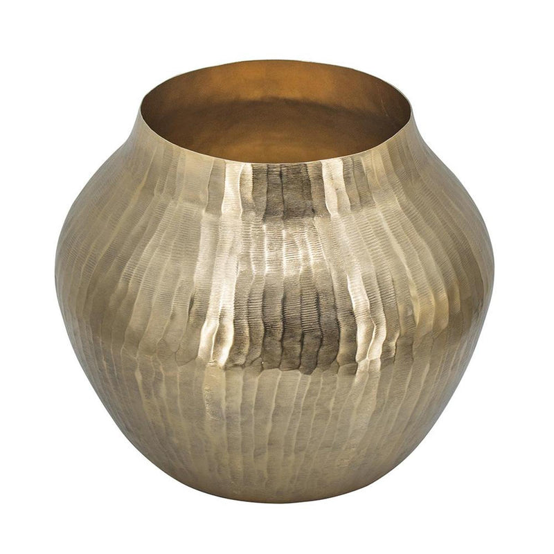 Round Table Vase (574200) - Gold