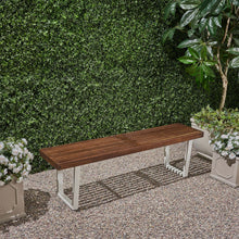 Load image into Gallery viewer, Intrinsic - Outdoor Dining Bench With Slat Top

