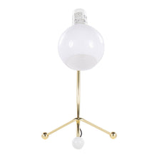 Load image into Gallery viewer, Eileen - Contemporary Task Lamp - Gold / White
