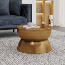 Load image into Gallery viewer, Sparling - Modern Iron Hourglass Coffee Table
