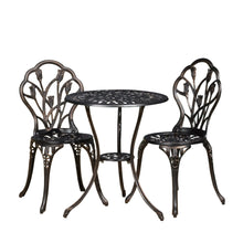 Load image into Gallery viewer, Nassau - Cast 3 Piece Bistro Set

