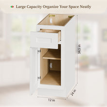 Load image into Gallery viewer, Shaker Base Cabinet With Soft-Close Door And Drawer
