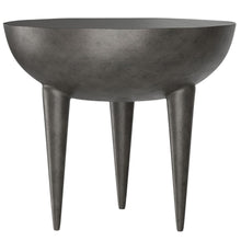 Load image into Gallery viewer, 18" Aluminum Round End Table - Graphite
