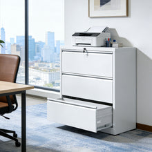 Load image into Gallery viewer, Lateral File Cabinet, Locking Heavy Duty, Anti-Tip Safety Interlock, Vertical Storage For Letter/Legal/A4 Files
