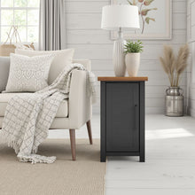 Load image into Gallery viewer, Chairside Table - Black / Whiskey
