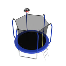 Load image into Gallery viewer, Trampoline With Basketball Hoop, Astm Approved Reinforced Type Outdoor Trampoline With Enclosure Net
