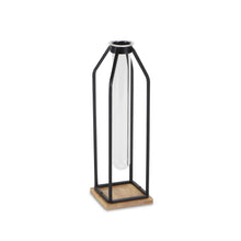 Load image into Gallery viewer, Posy Test Tube Table Vase - Black / Clear / Natural
