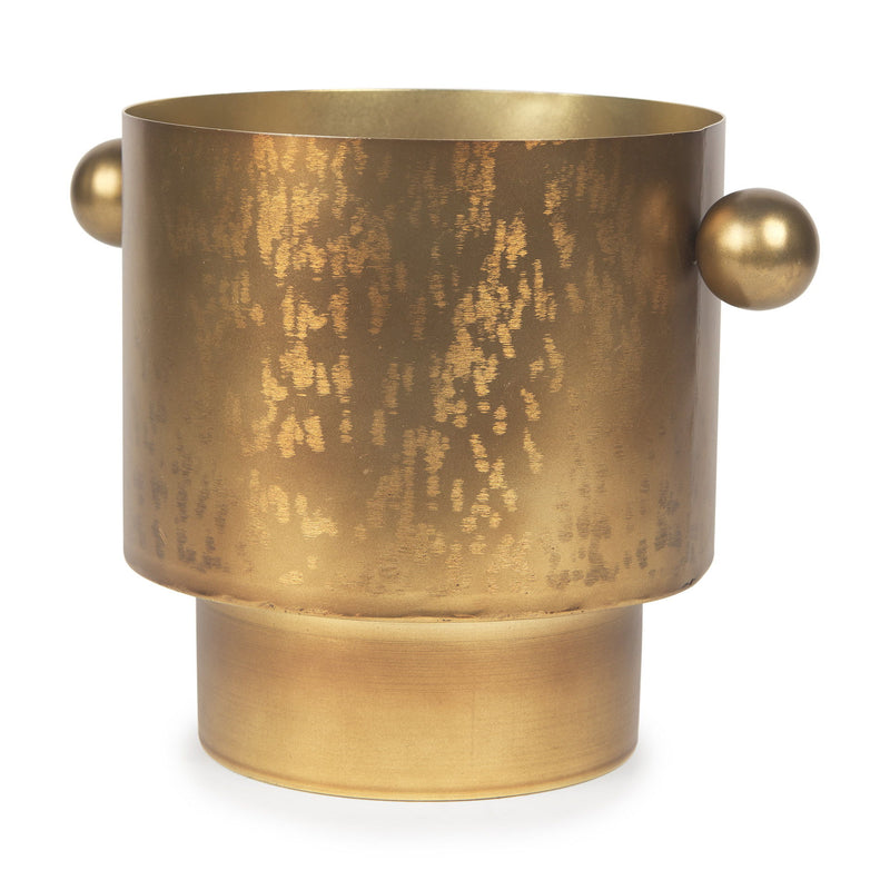 Round Table Vase (608300) - Gold