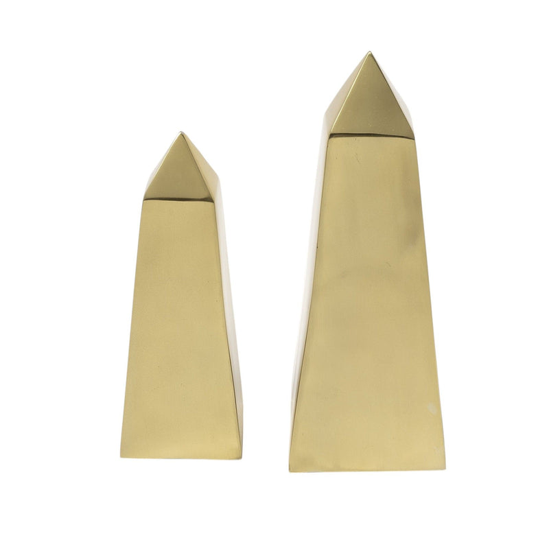 Tabletop Sculpture (Set of 2) (392525) - Gold
