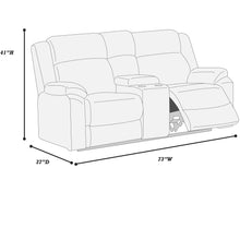 Load image into Gallery viewer, Modern Living Room Set With Pillow Arms
