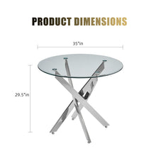 Load image into Gallery viewer, Modern Round Table For Dining Room
