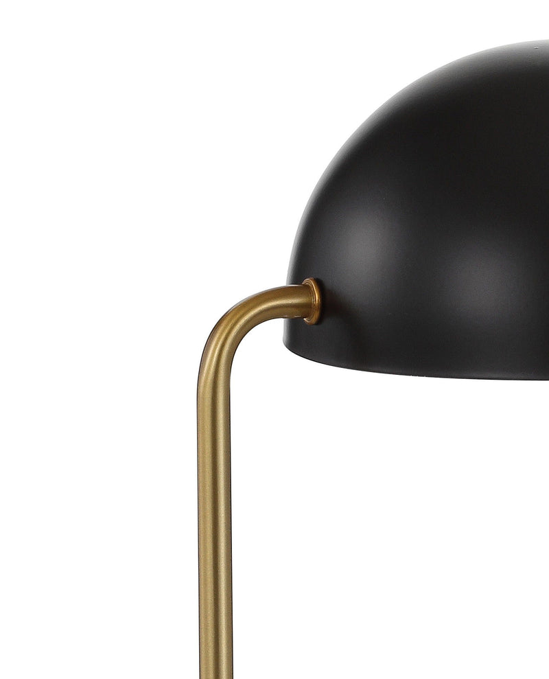 Novelty Table Lamp With Novelty Shade - Brass