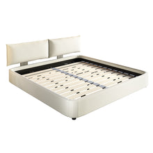 Load image into Gallery viewer, Cloud Bed Frame With Oversized Padded Movable Headboard
