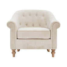 Load image into Gallery viewer, Fayette - Tufted Accent Arm Chair - Cream
