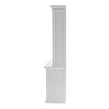 Load image into Gallery viewer, Solid Wood Frame Dining Hutch With Twelve Shelves And Two Drawers - White
