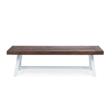 Load image into Gallery viewer, Tranquilizer - Outdoor Acacia Wood Bench With Slat Panel Design
