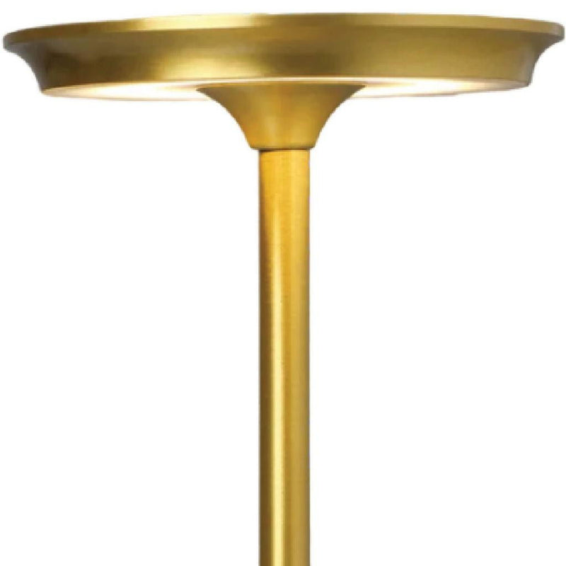 Round Lamp Base - Gold