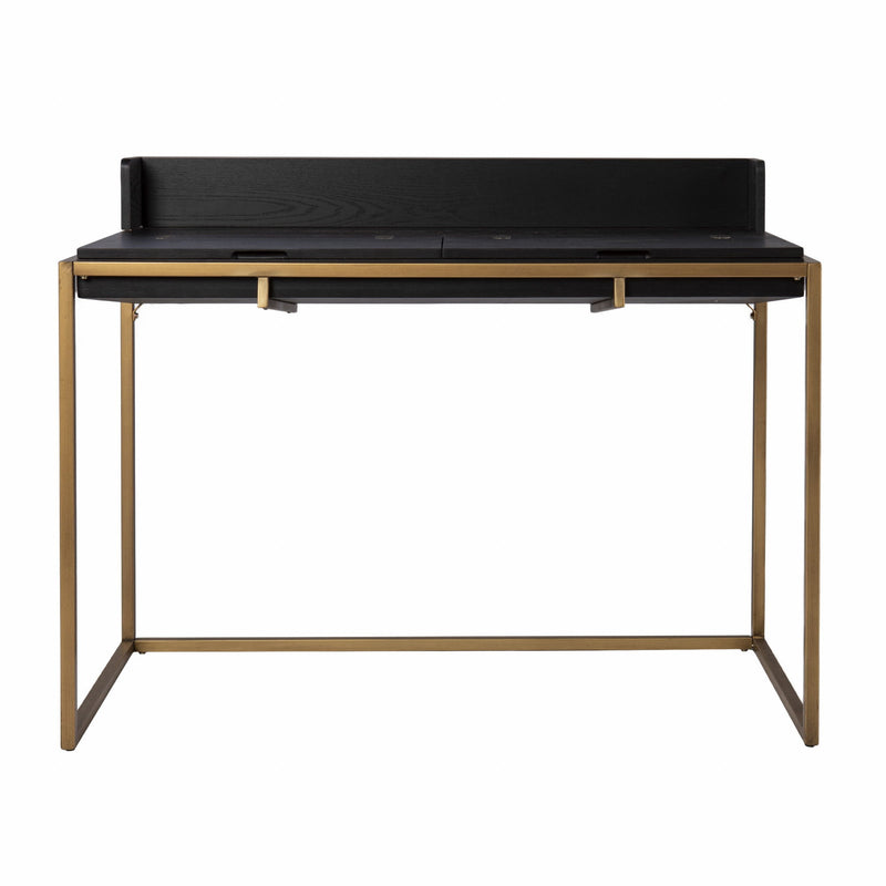 Writing Desk - Black / Gold