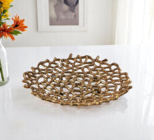 Load image into Gallery viewer, Decorative Low Bowl - Gold
