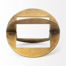 Load image into Gallery viewer, Geometric Orb Tabletop Sculpture - Gold
