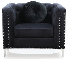 Load image into Gallery viewer, Contemporary Sloped Arm Chair
