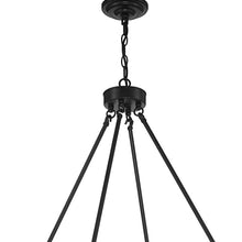 Load image into Gallery viewer, Candle Style Multi Light Metal Dimmable Chandelier - Black / Gray
