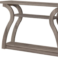 Load image into Gallery viewer, Floor Shelf Console Table With Storage - Taupe

