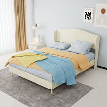 Load image into Gallery viewer, Upholstered Bed, Tufted Headboard, Comfortable Sleep
