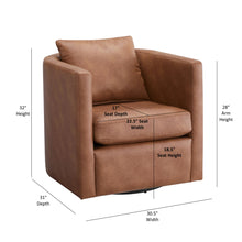 Load image into Gallery viewer, Sutton - Swivel Barrel Chair
