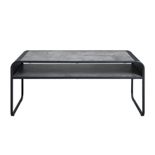 Load image into Gallery viewer, Raziela - Concrete Coffee Table - Black / Gray
