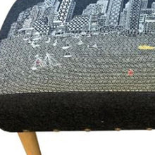 Load image into Gallery viewer, Ottoman Wool - Gray / Brown
