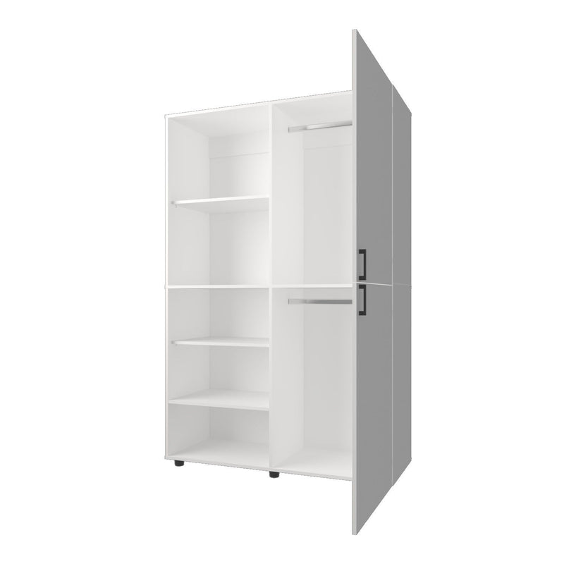 Wood Corner Accent Chest (732034) - White