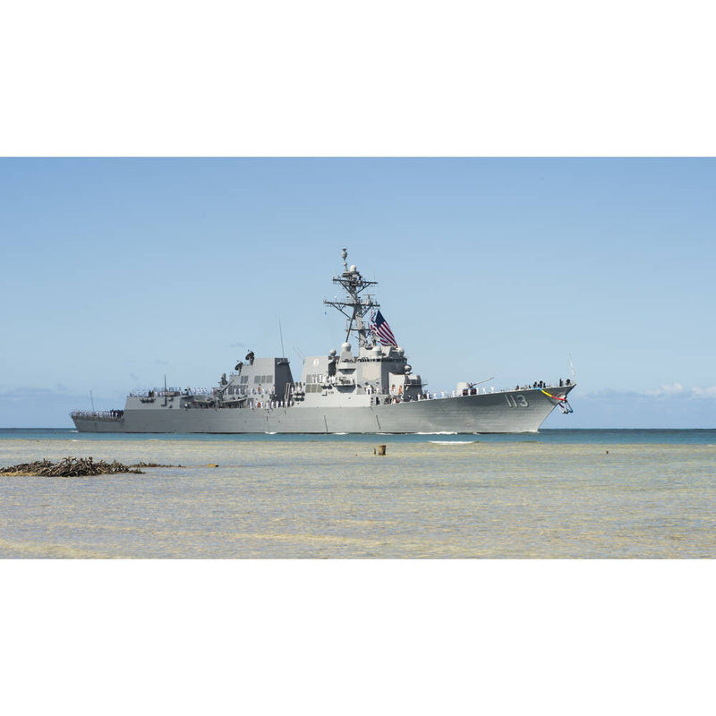 Hand Painted Model Boat (624267) - Gray