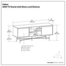Load image into Gallery viewer, Fallon - TV Media Stand - Natural
