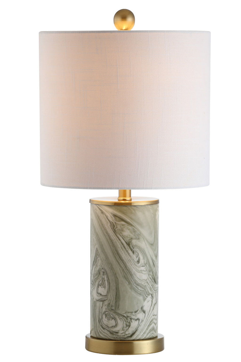 Novelty Table Lamp LED With Globe Shade - Green