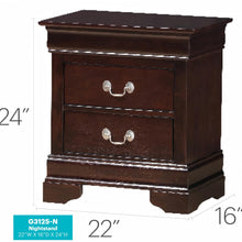 Load image into Gallery viewer, Louis Phillipe - Nightstand - Wood
