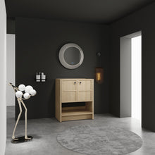Load image into Gallery viewer, Modern Freestanding Bathroom Vanity With 2 Soft Closing Doors
